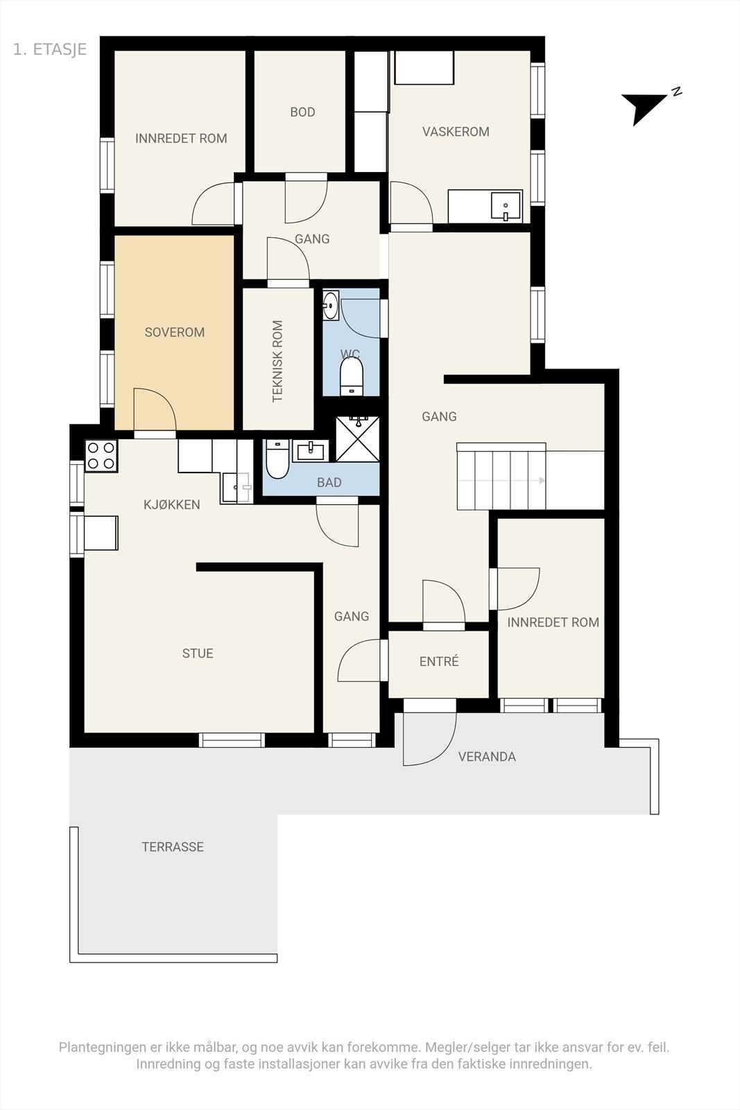 Underetasje. Galleribilde