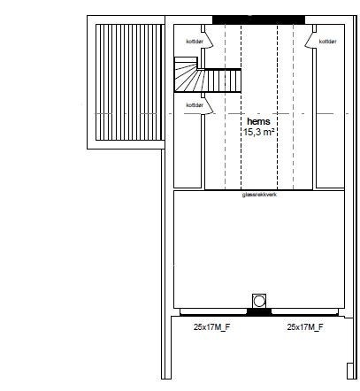Planløsning 2. etasje Galleribilde