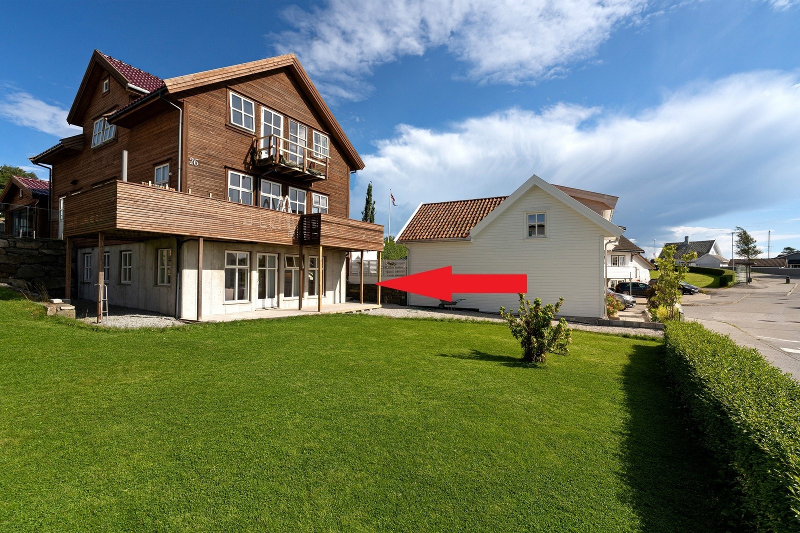 Fasade / Inngang Galleribilde