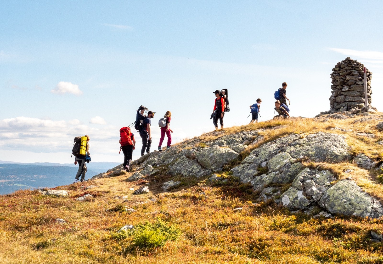 Tur til Killiknappen er en barnevennlig og fin tur fra hytteområdet. Galleribilde