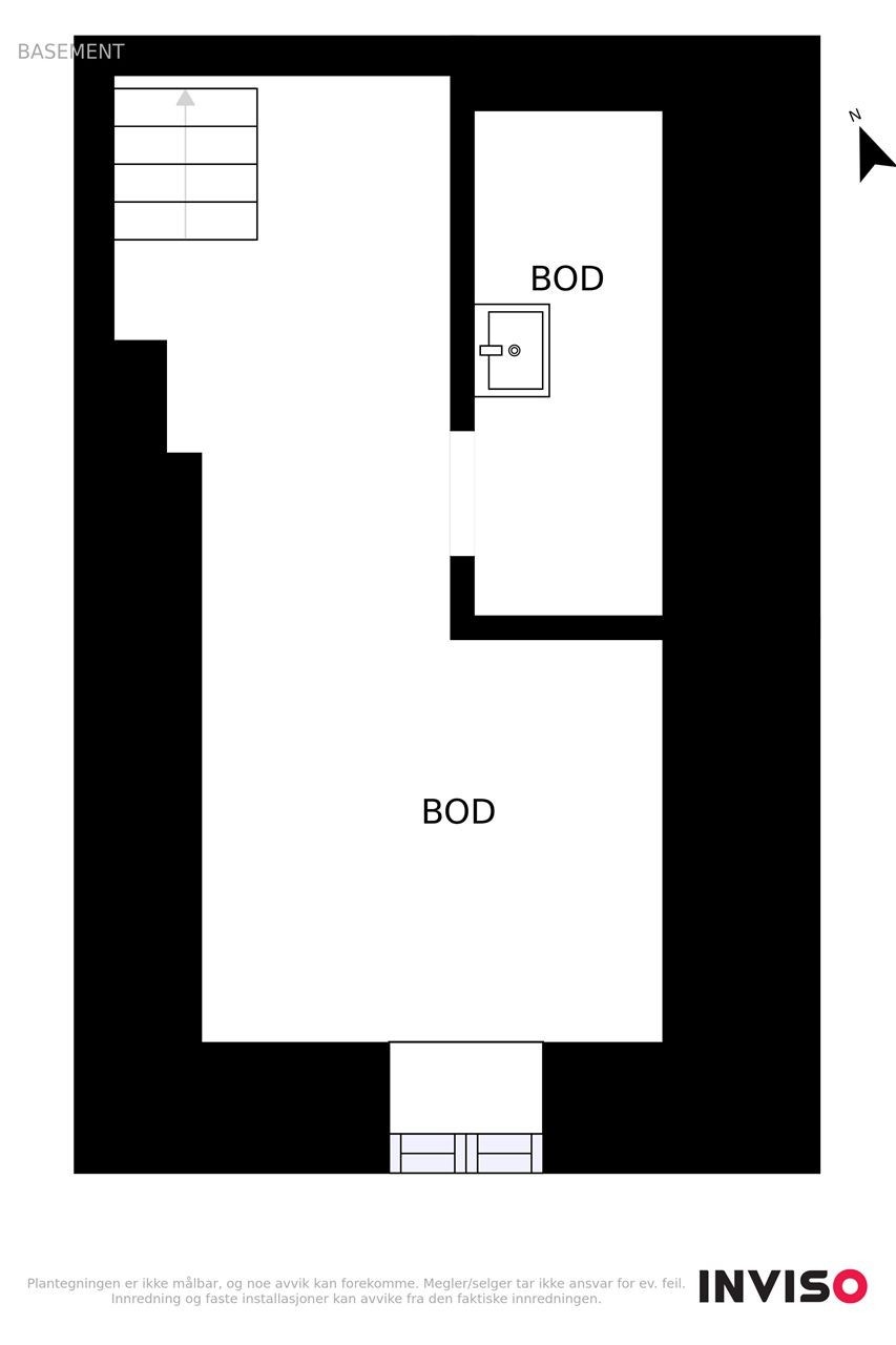 Plantegning kjeller Galleribilde