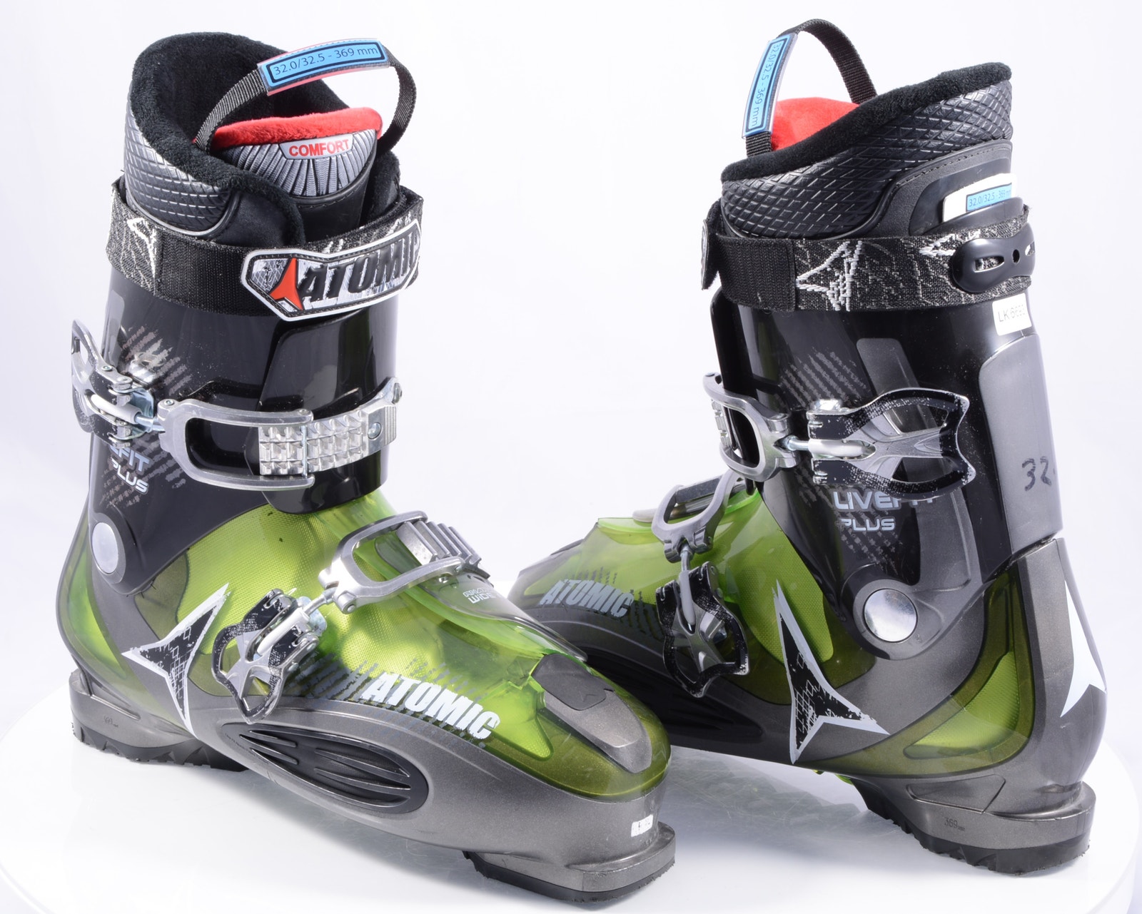 Brukte skistøvler Atomic Live Fit 80, Plus 80, R80, Race 10-50, RT