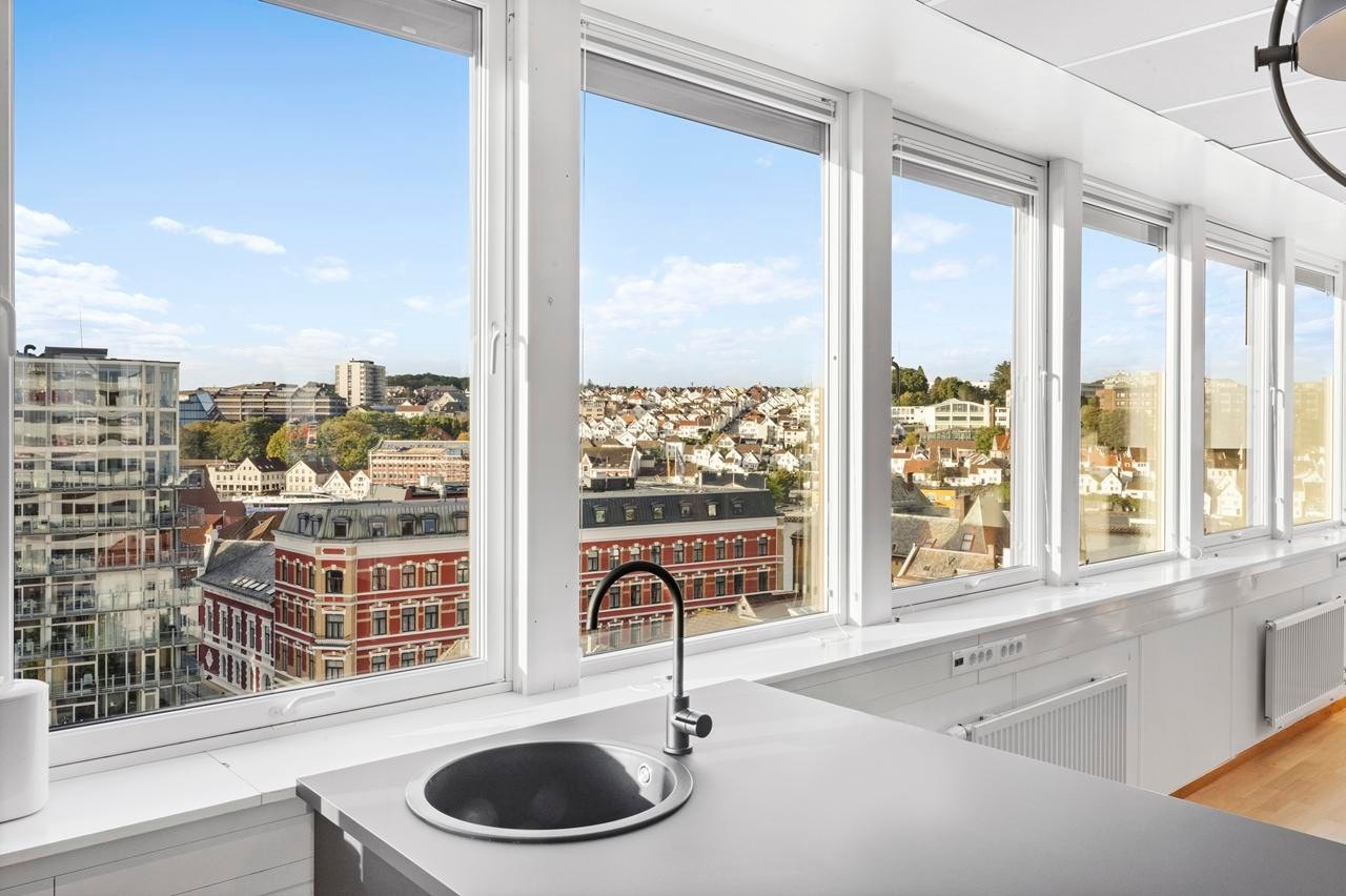 Utsikt mot sentrum. Galleribilde