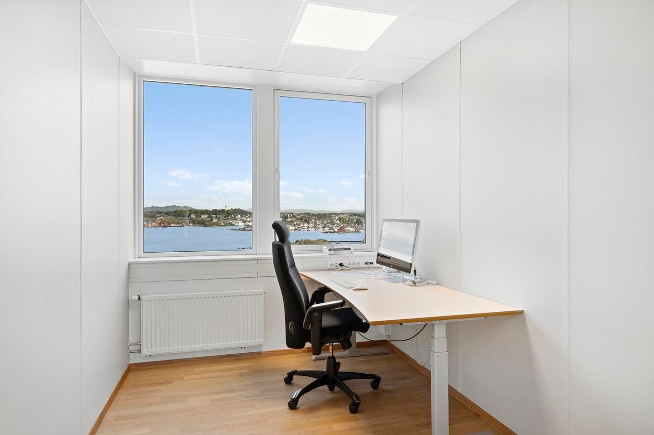 Bilde tatt av cellekontor i 9.etasje. Galleribilde