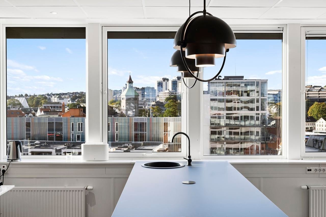 Utsikt fra 9.etasje. Galleribilde