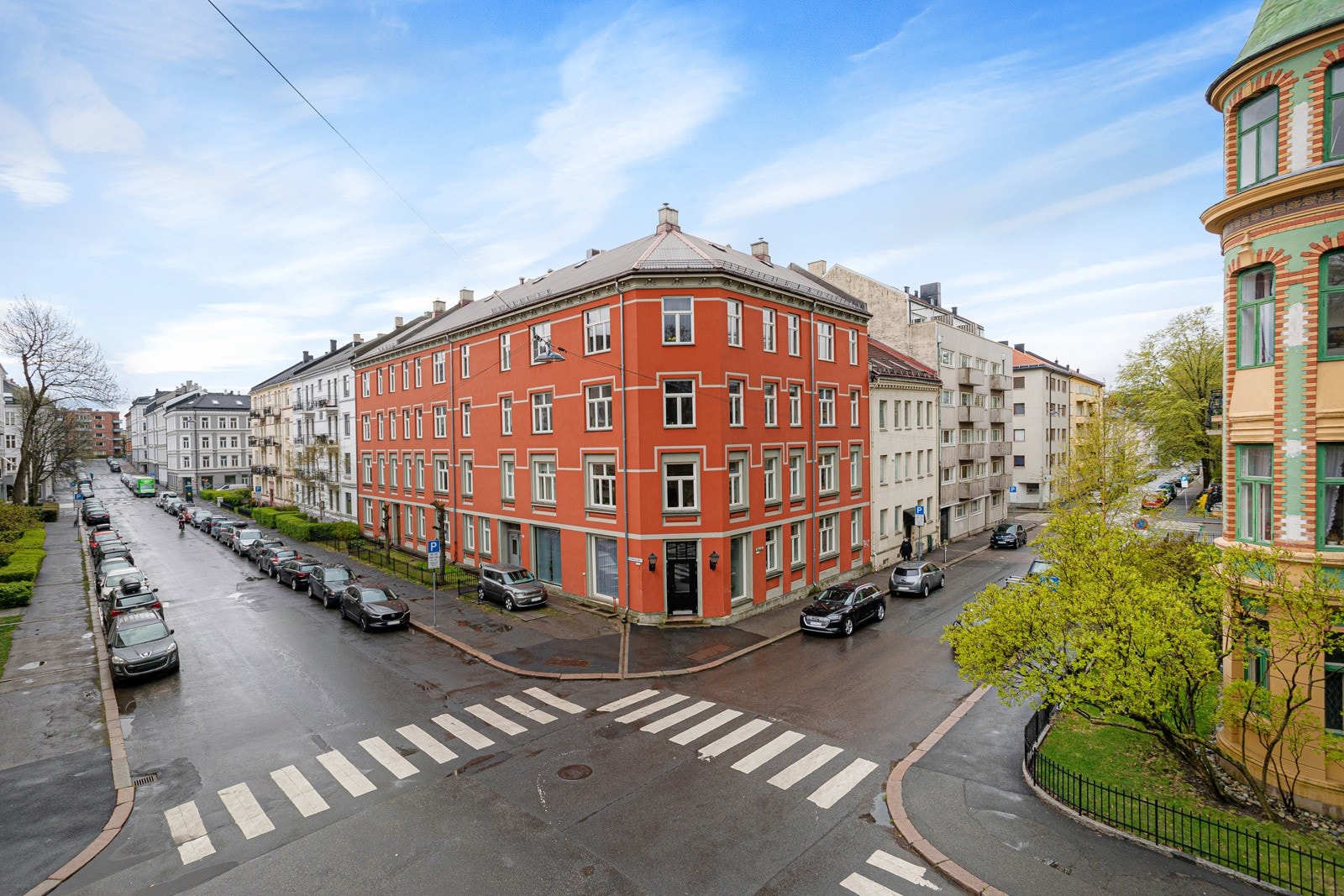 Schønings gate 14 A og B. Galleribilde