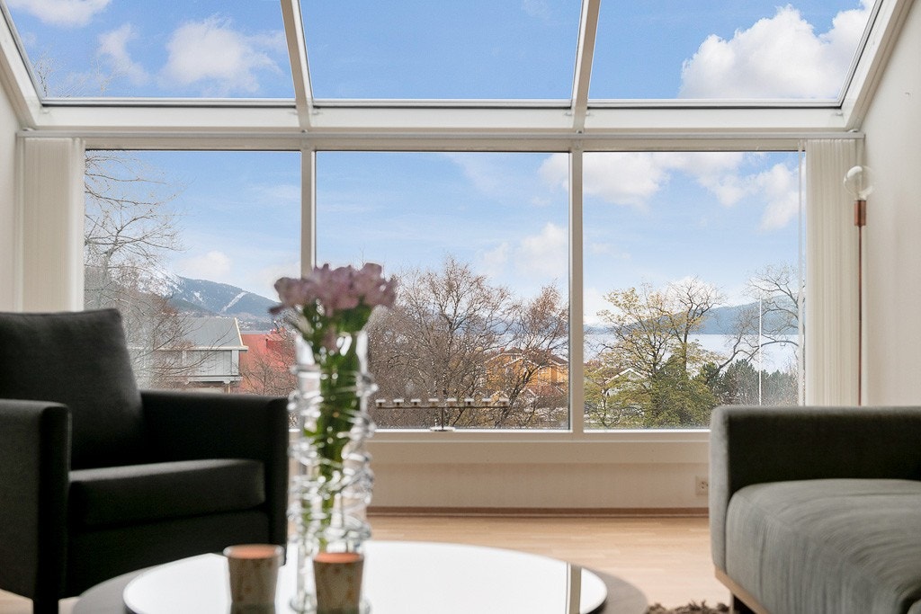 Utsikt fra stuen Galleribilde