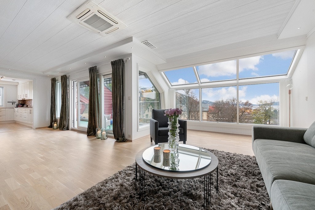 Lyse fine farger - varmepumpe tilkoblet ventilasjonsanlegg Galleribilde