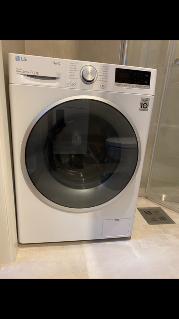 LG kombinert vaskemaskin/tørketrommel Galleribilde