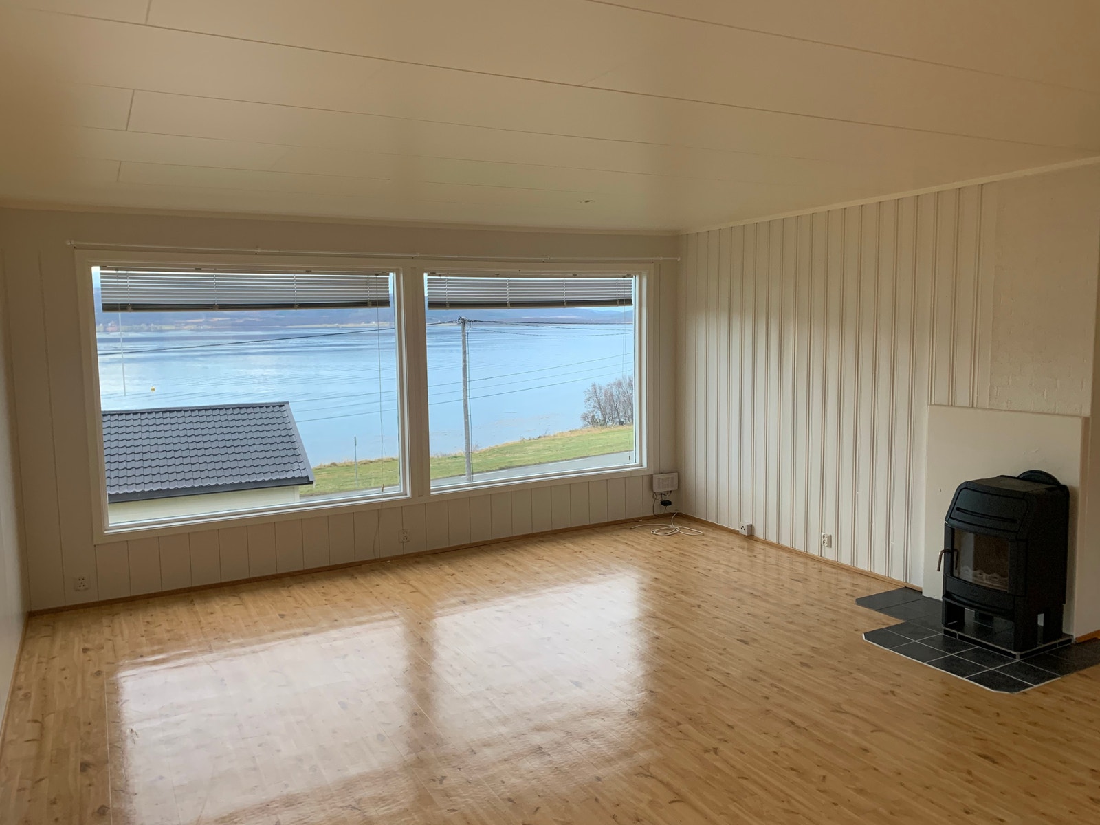 Stue med utsikt Galleribilde