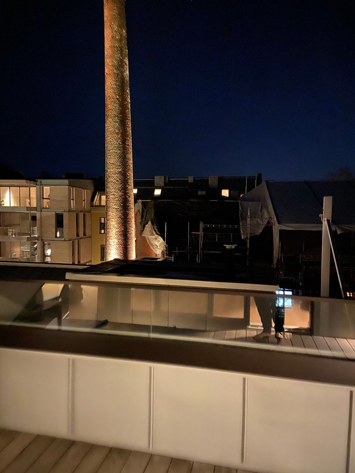 Utsikt fra terrassen Galleribilde