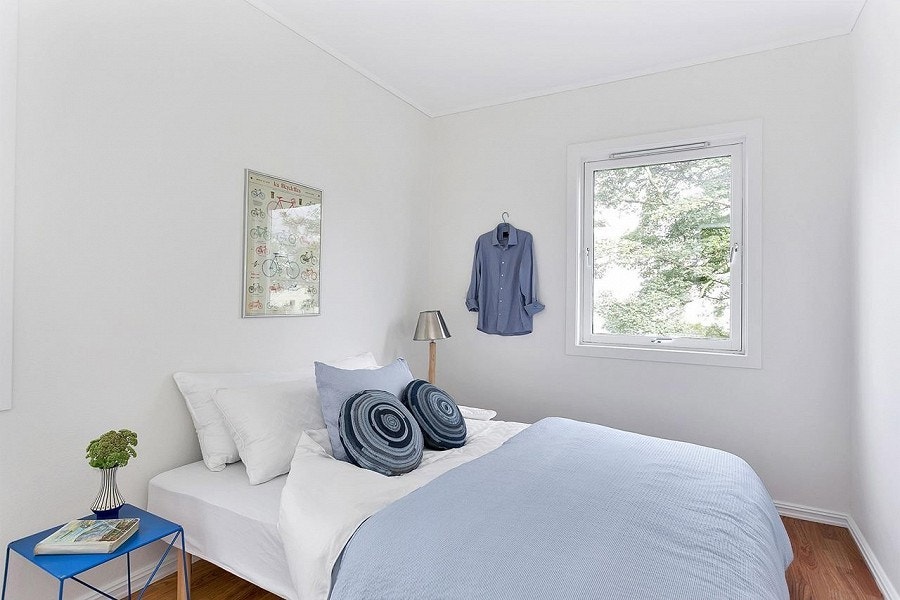 Eldre annonsebilde av det største soverommet Galleribilde