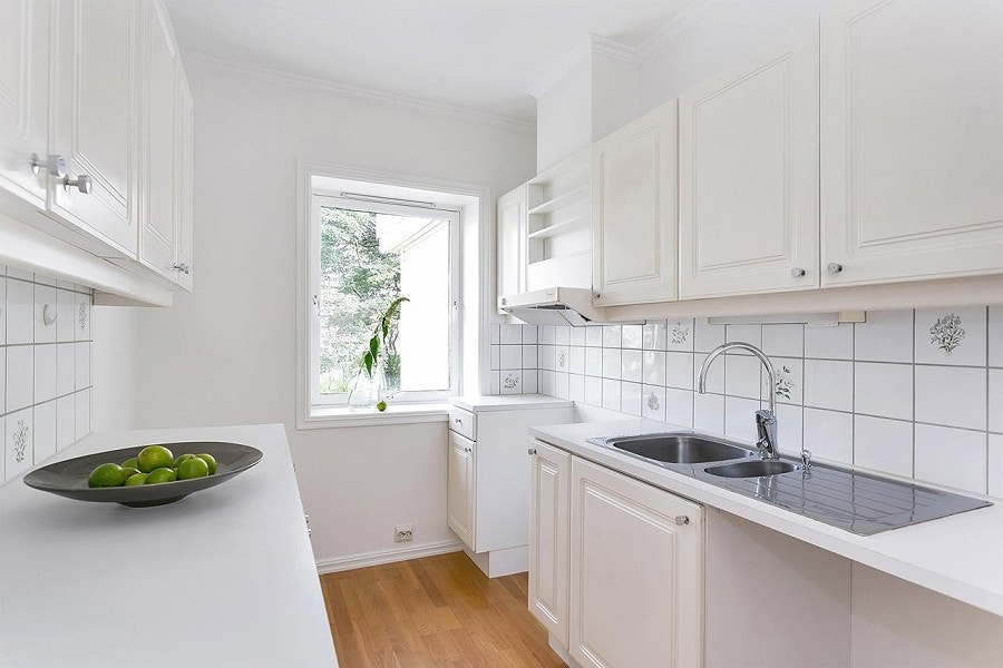 Annonsebilder fra tidligere salg, kjøkkenet er såklart fullt utstyrt Galleribilde