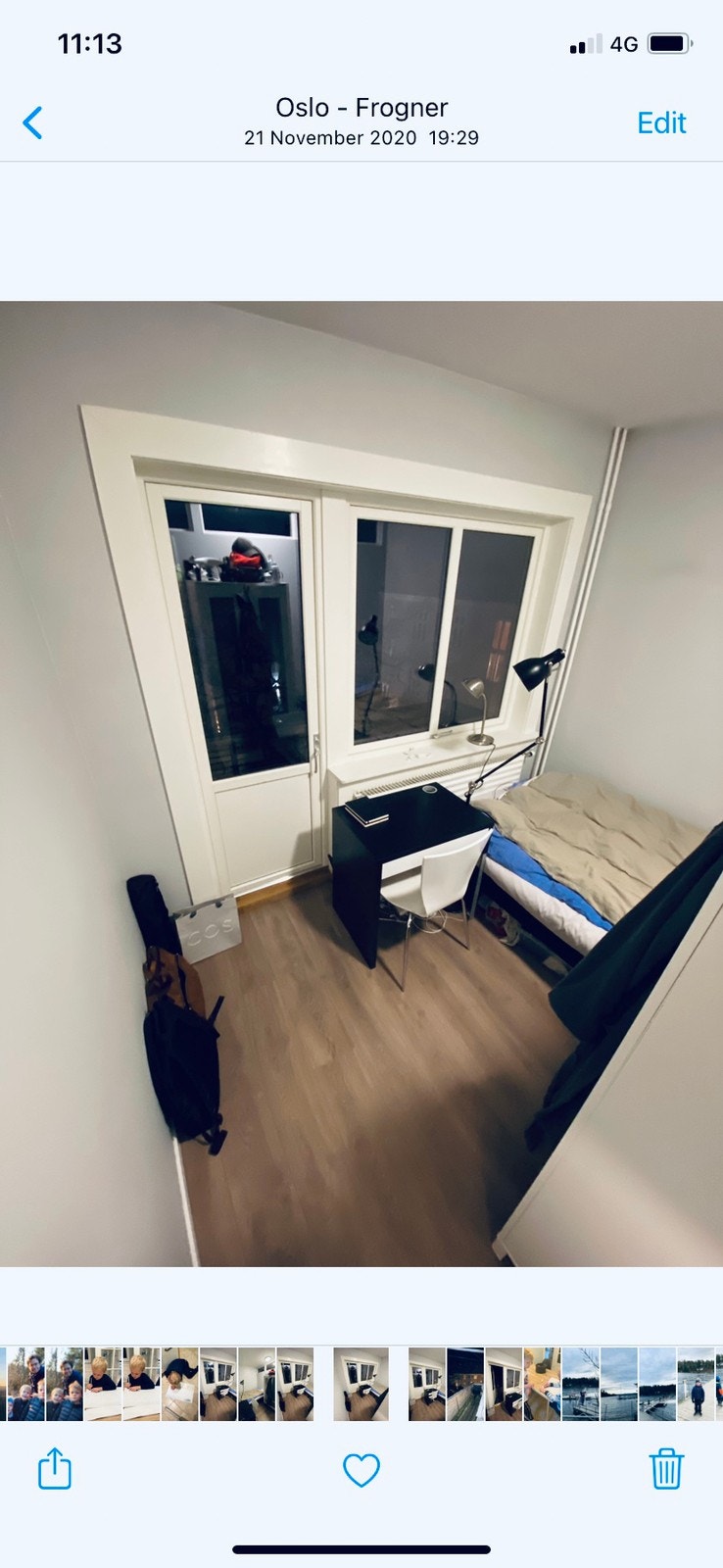 soverom 1 med egen balkong leies ikke ut Galleribilde