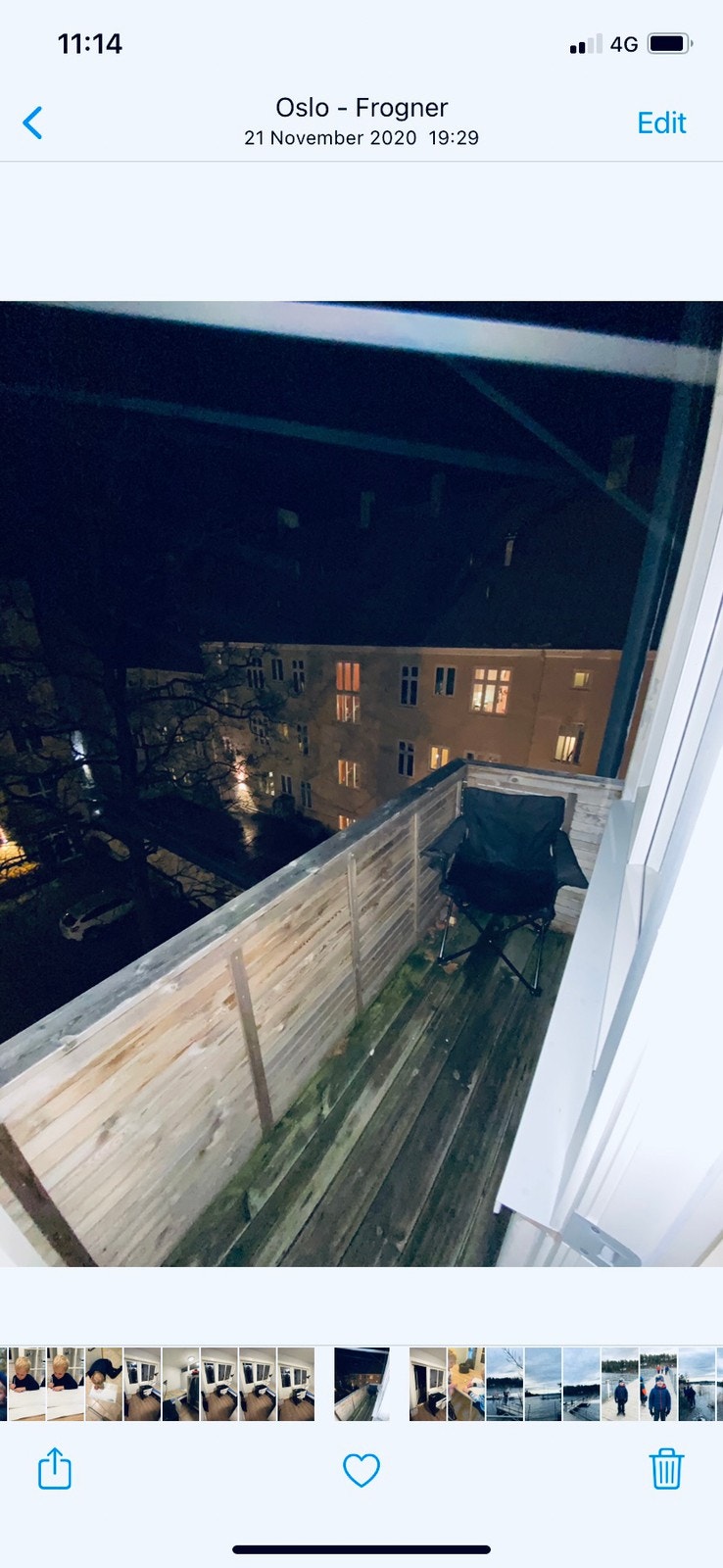 balkong til soverom 1 leies ikke ut Galleribilde