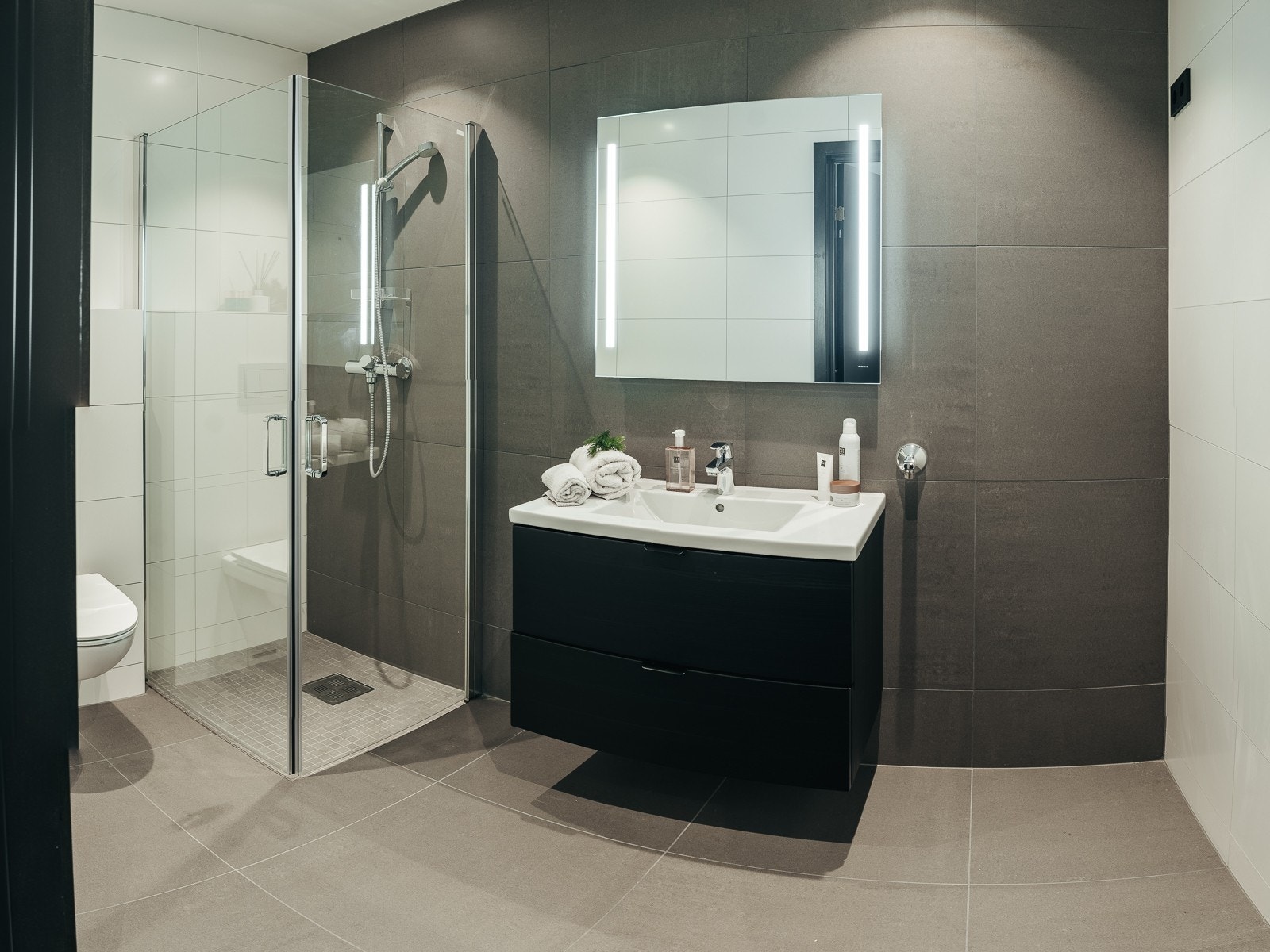 Smakfullt baderom Galleribilde