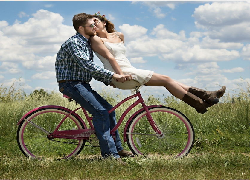 Sykkeleldorado på landet. Galleribilde