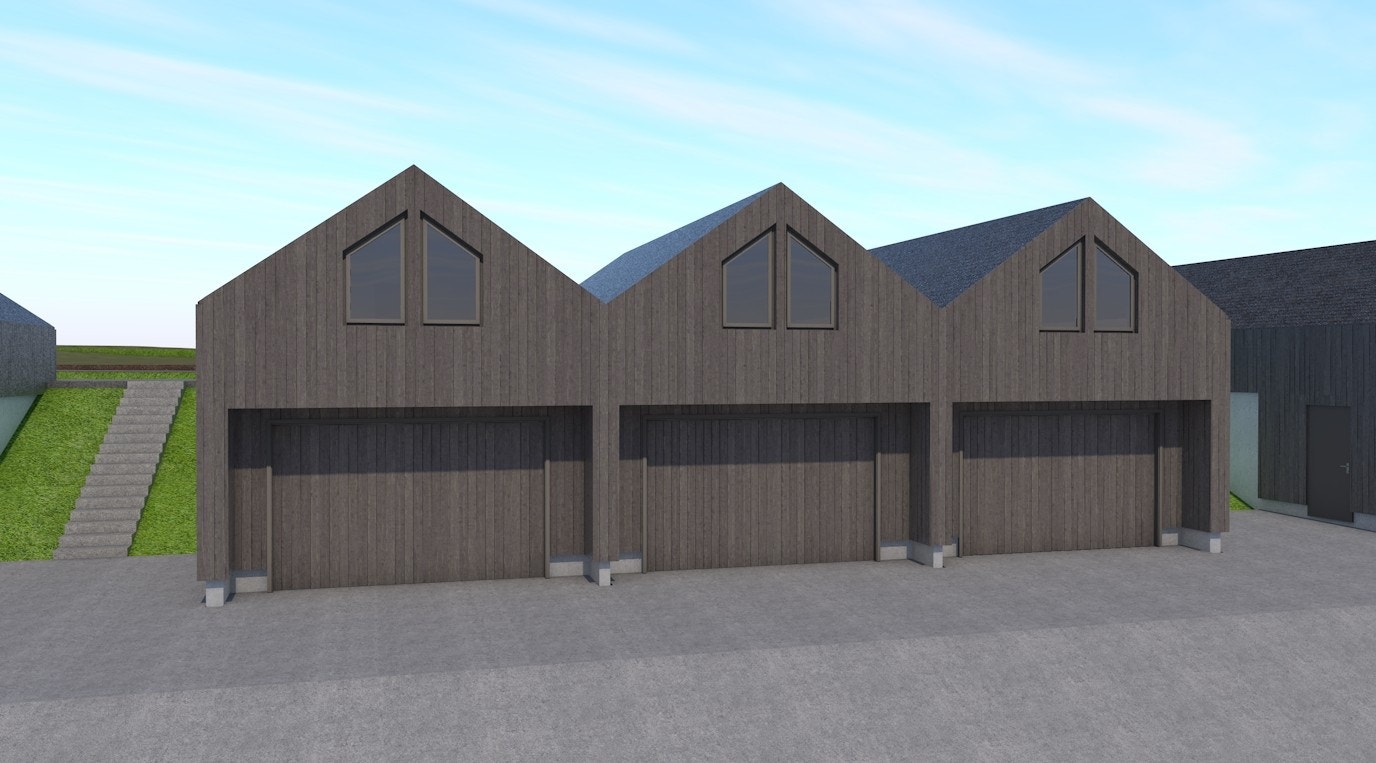 Tegnet inn det som er godkjent vindusstørrelse. Galleribilde