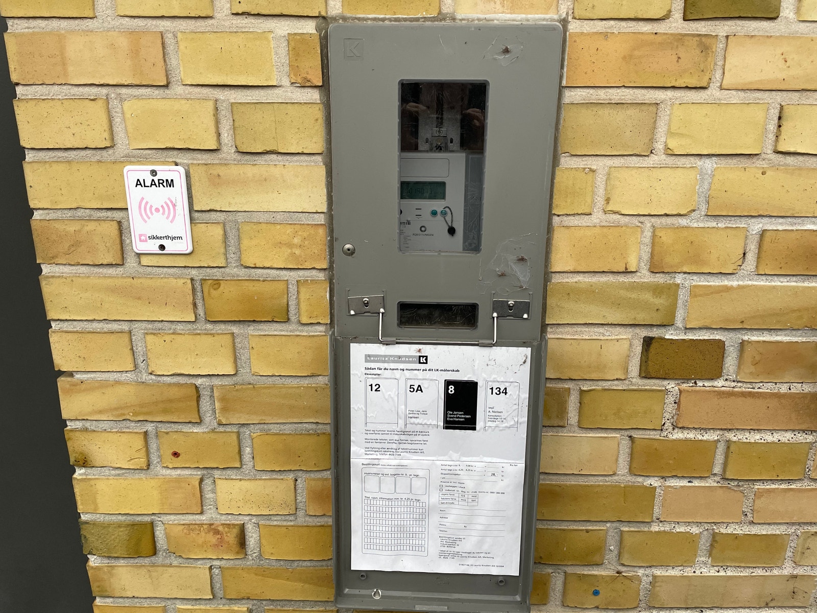 Strømmåleren åpnet Galleribilde