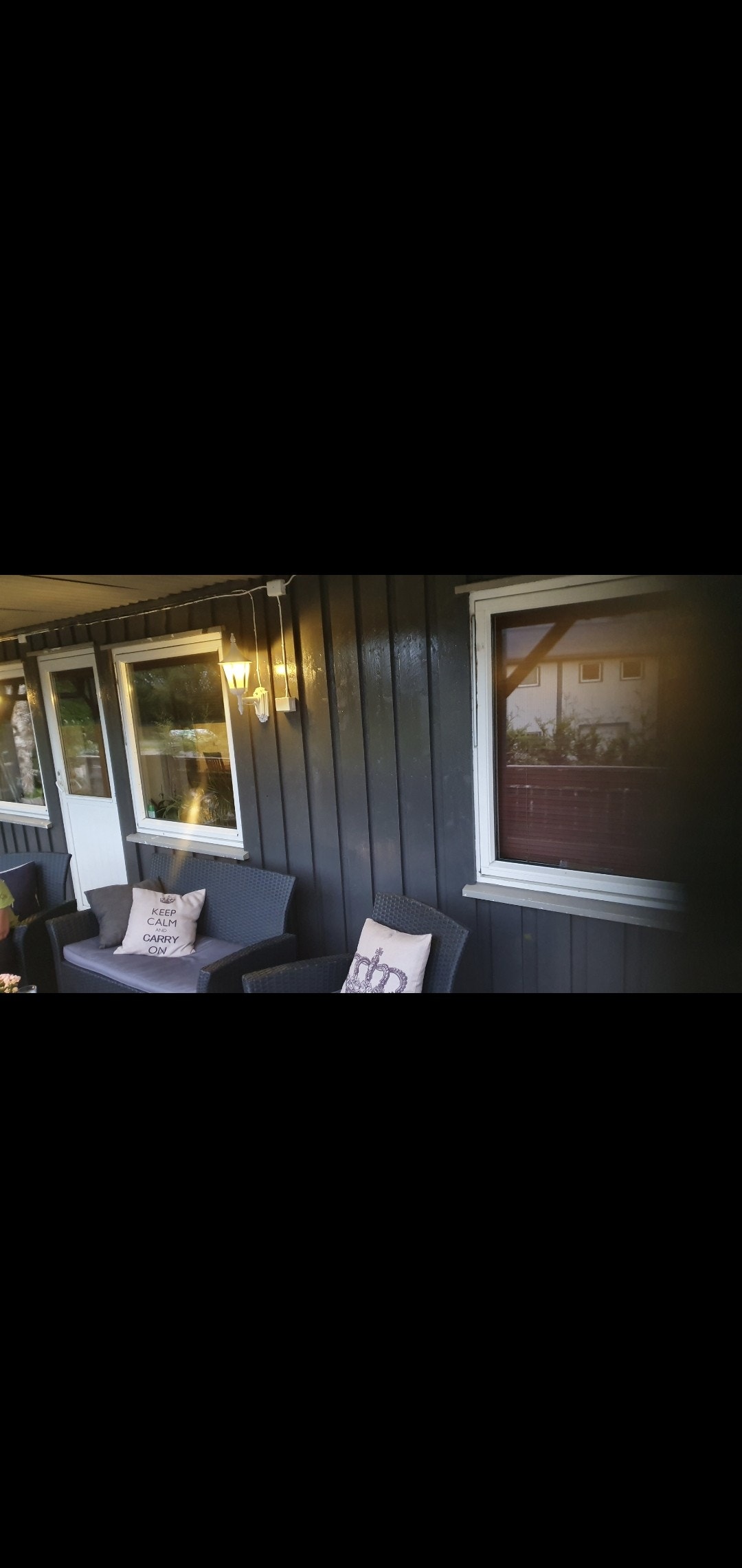 Veranda m. takoverbygg , 30 m² Galleribilde