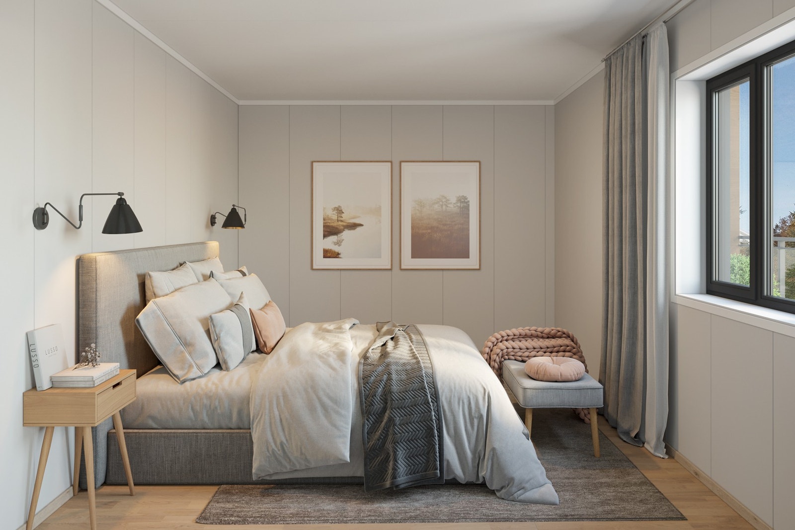 Hva med å våkne opp i en helt ny leilighet? (Illustrasjon) Galleribilde