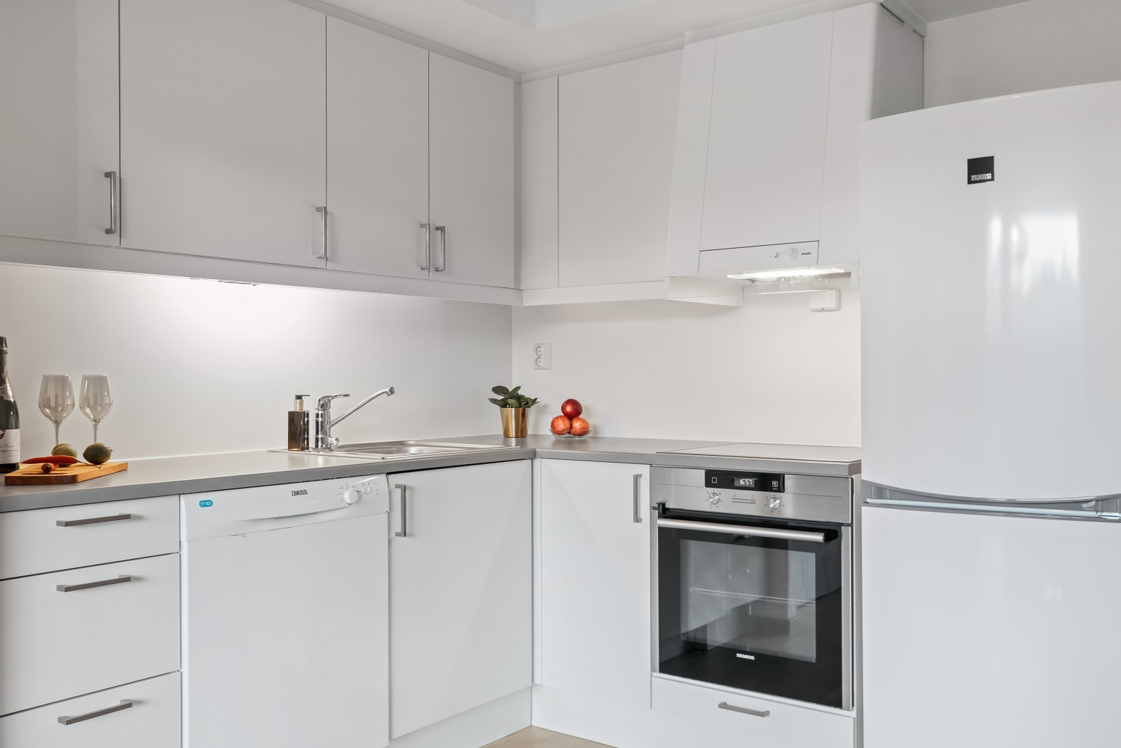 Hvitevarer på kjøkken medfølger. Galleribilde