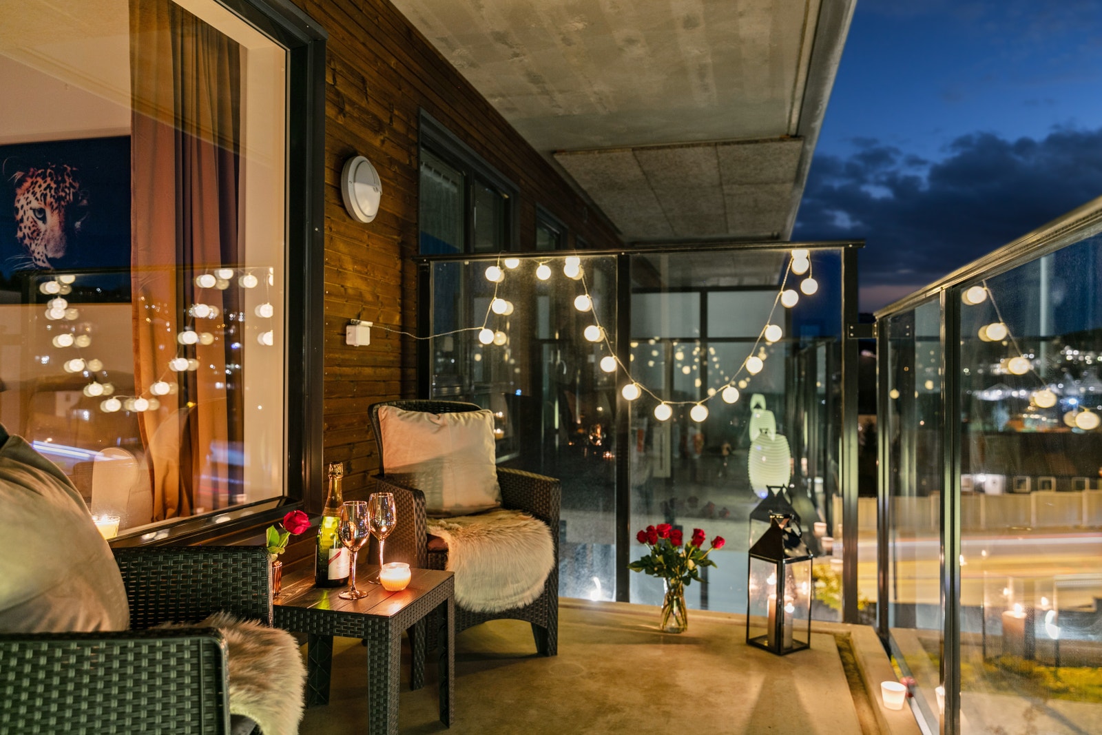 God plass til utemøbler Galleribilde