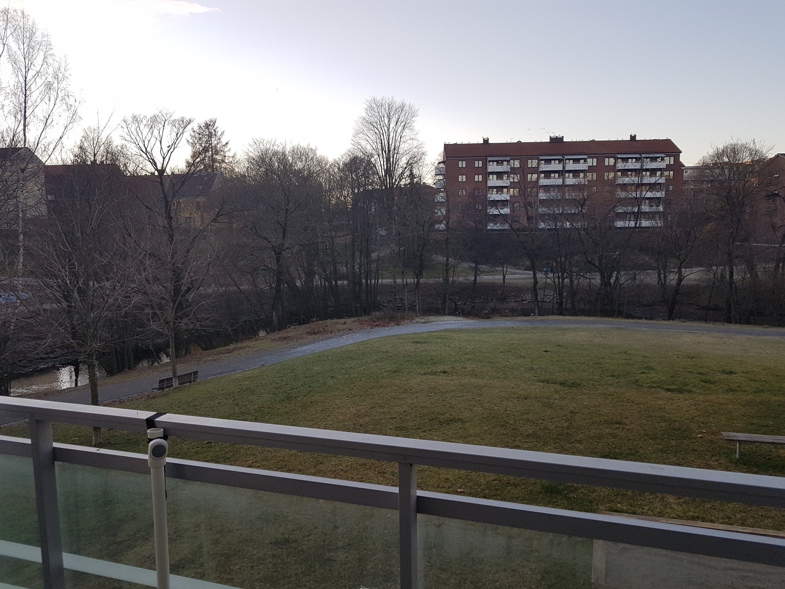 Utsikt fra terrasse Galleribilde
