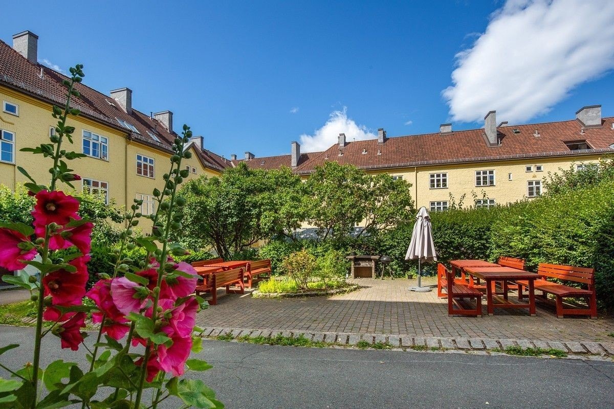 Uteplasser til felles bruk Galleribilde