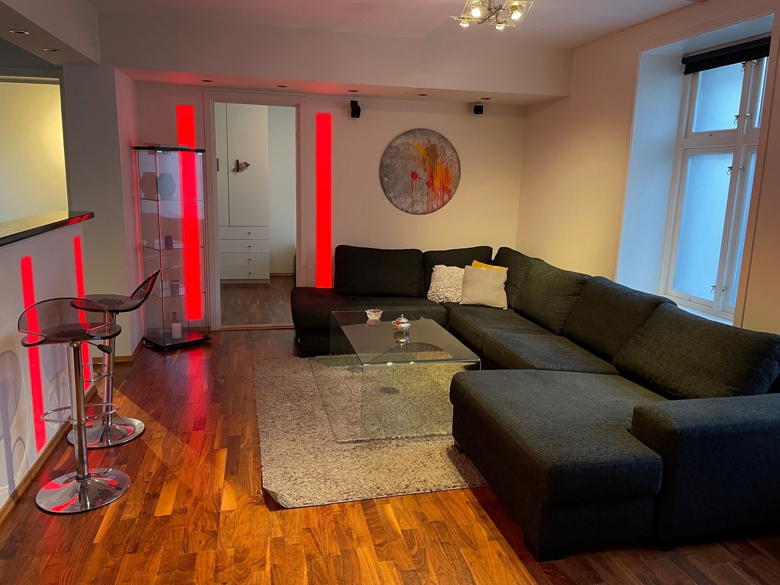 Stue med farge Galleribilde