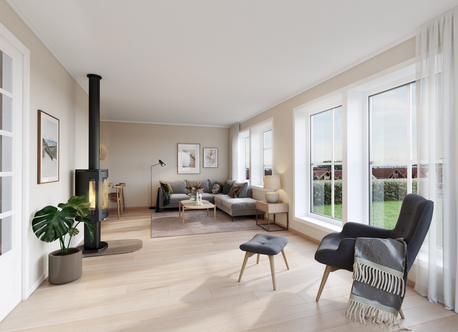 Lyst og lekkert Galleribilde