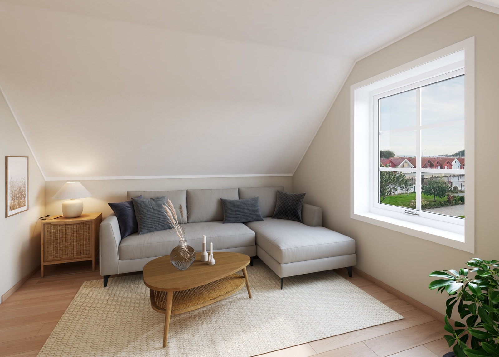 Utsikt fra 2 etg nabo Galleribilde