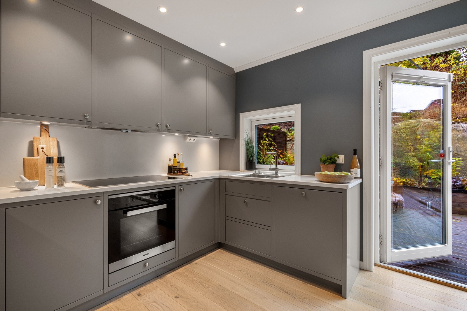 Moderne kjøkkeninnredning fra Sigdal Galleribilde