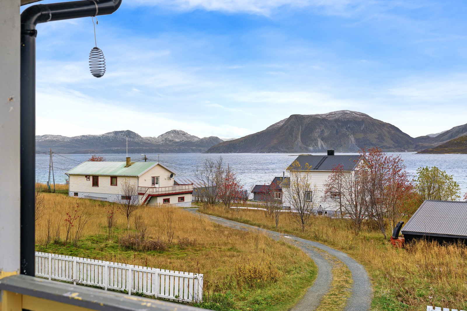 Fantastisk utsikt over fjorden