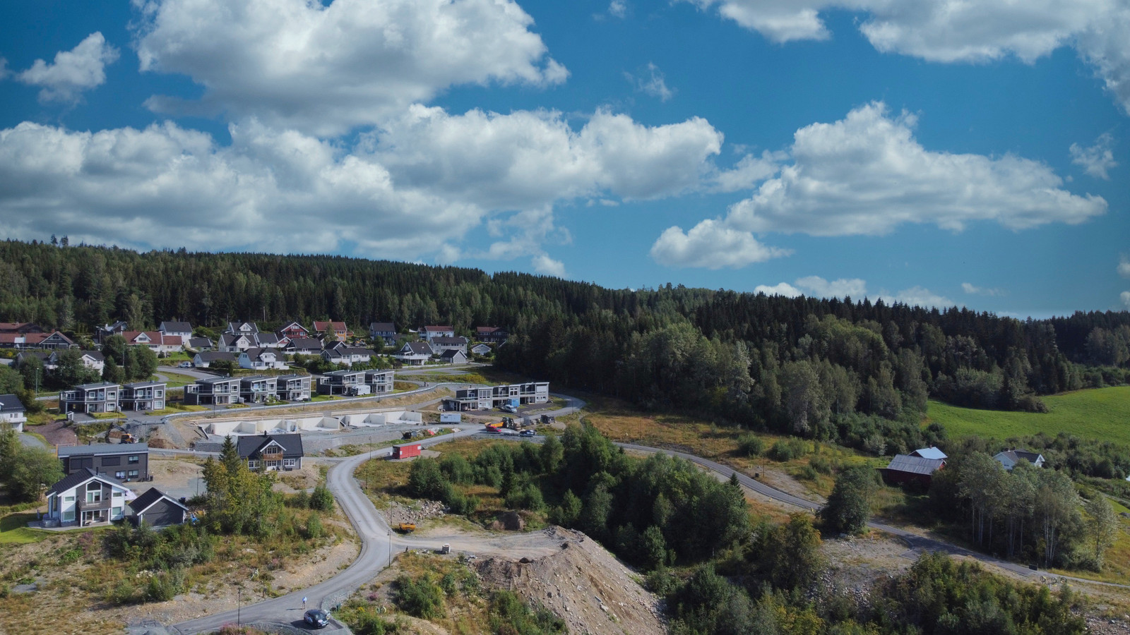 Oversiktsbilde over området