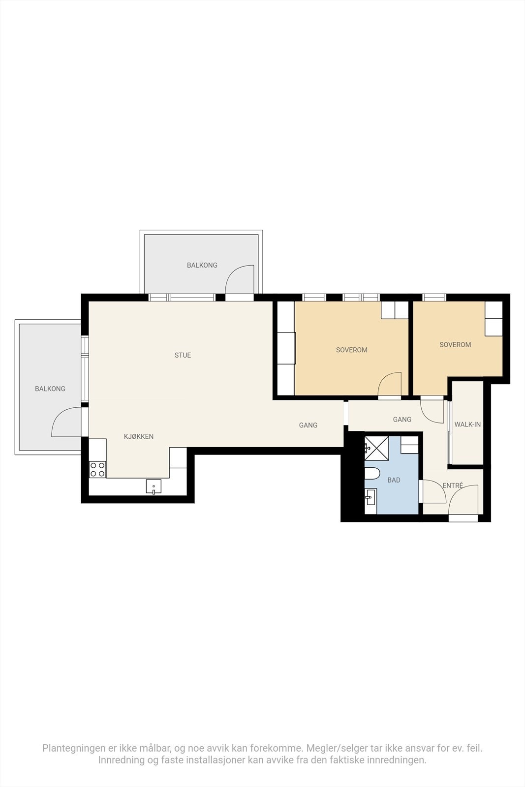 Plantegning. Galleribilde