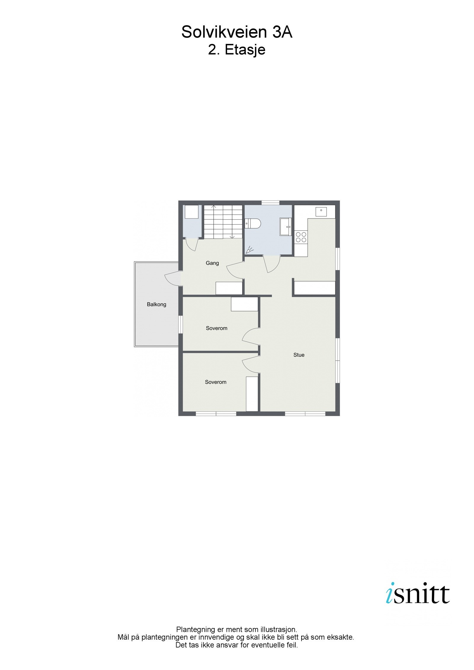 Plantegning 2. etg. Galleribilde