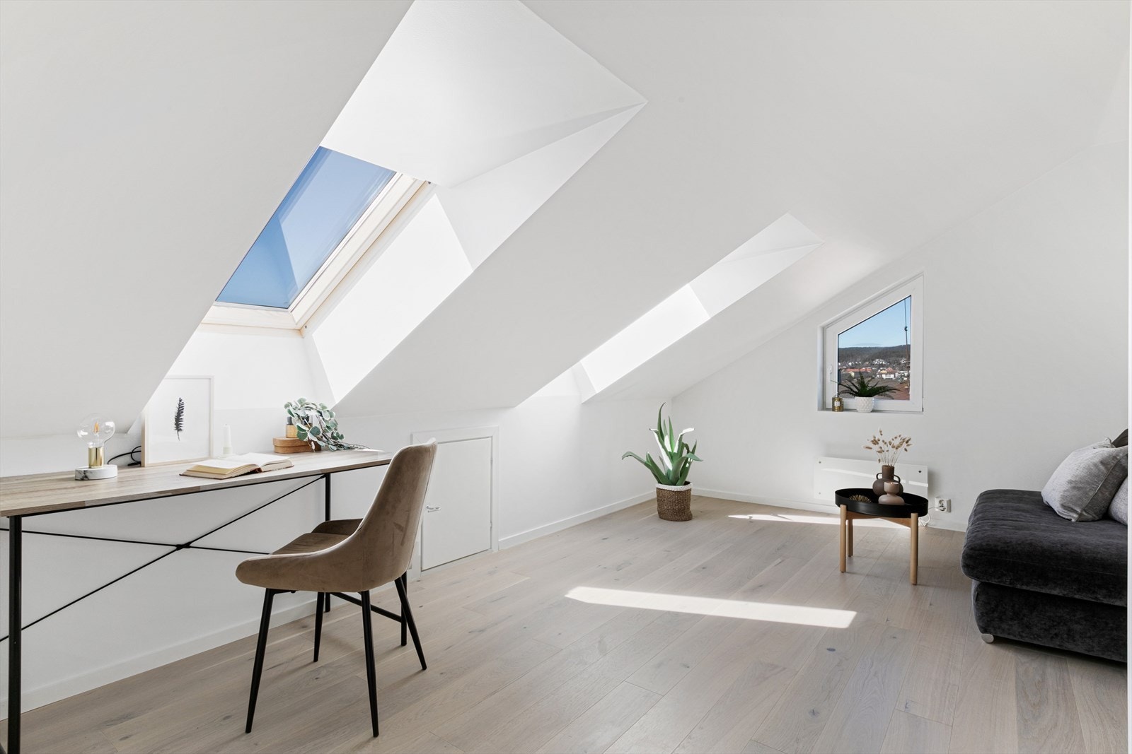 Soverom nr. 5 ligger også i 3.etasje. Galleribilde