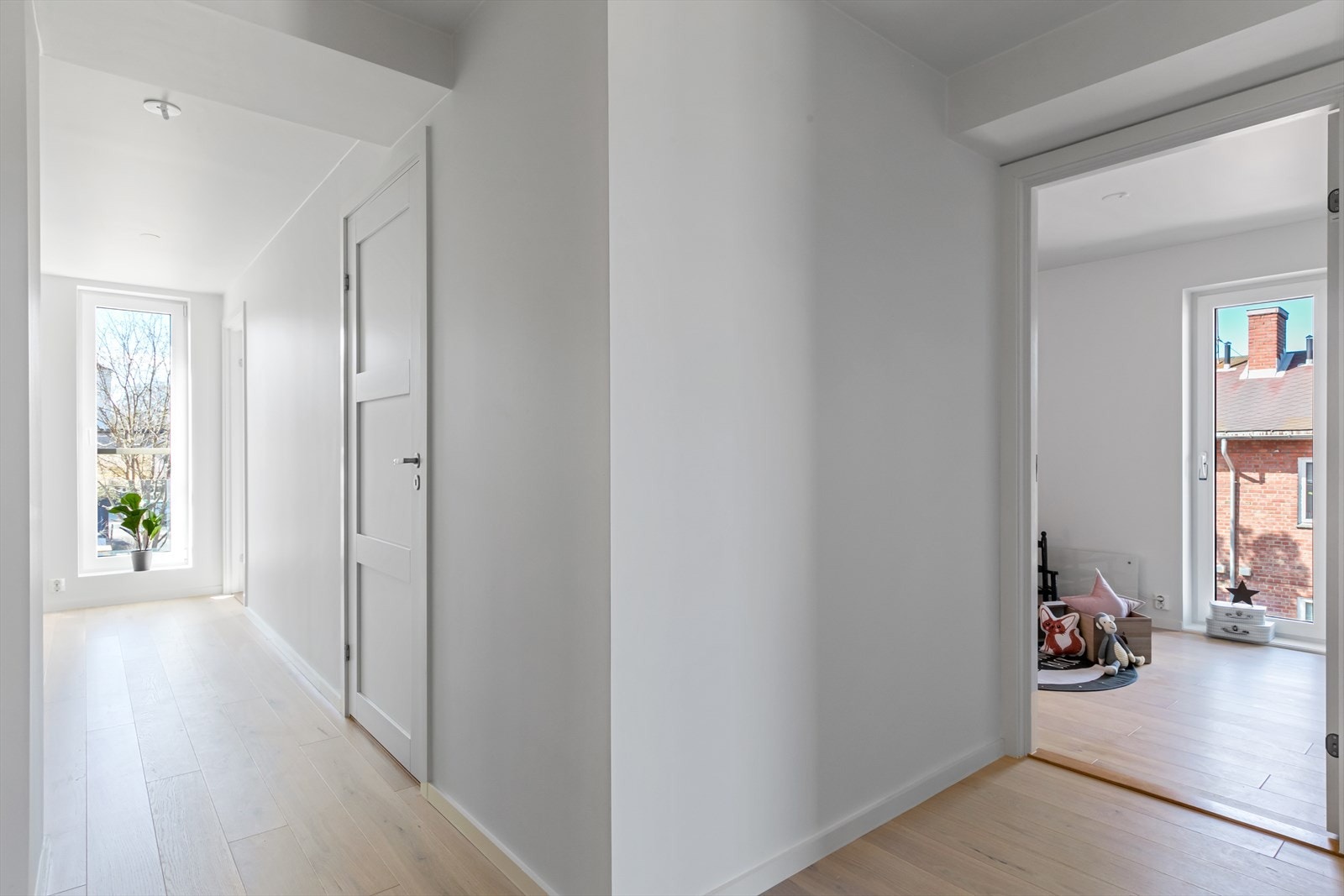 Gang 2.etasje. I denne etasjen ligger det også en bod til oppbevaring. Galleribilde