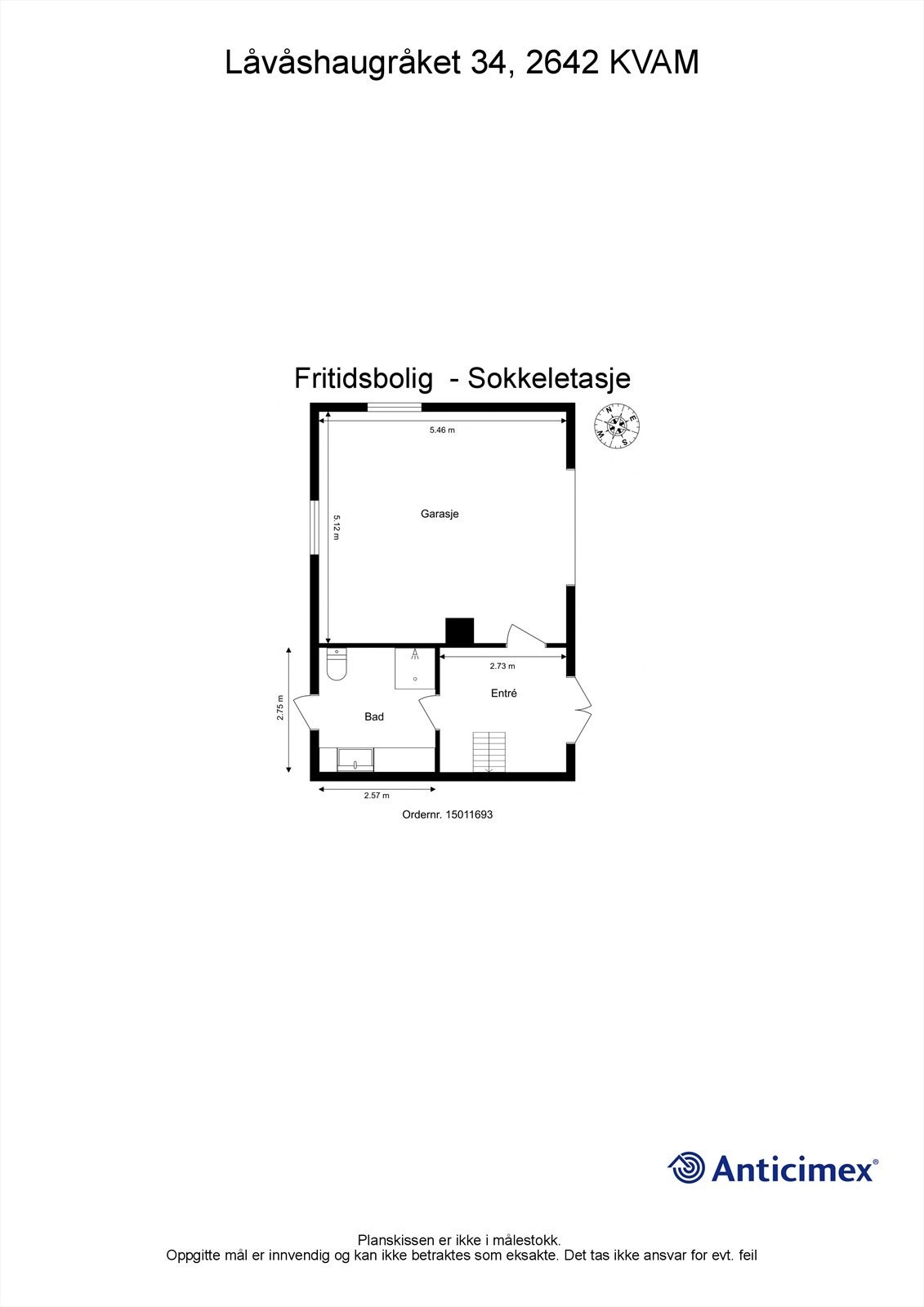 Plantegning etasje 1 Galleribilde