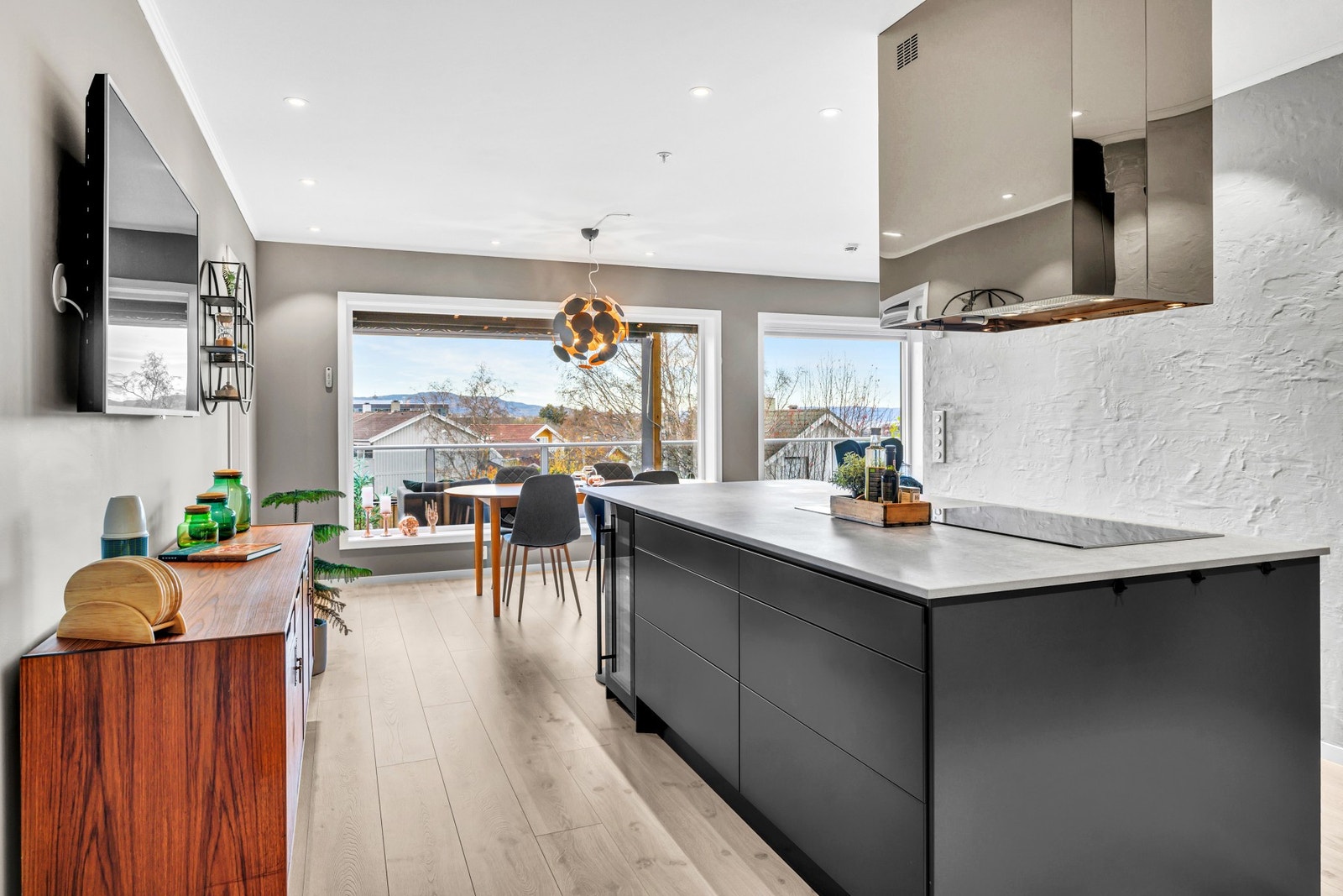 Kjøkkenet har fått tilstandsgrad 0 (TG0) av takstmannen. Galleribilde