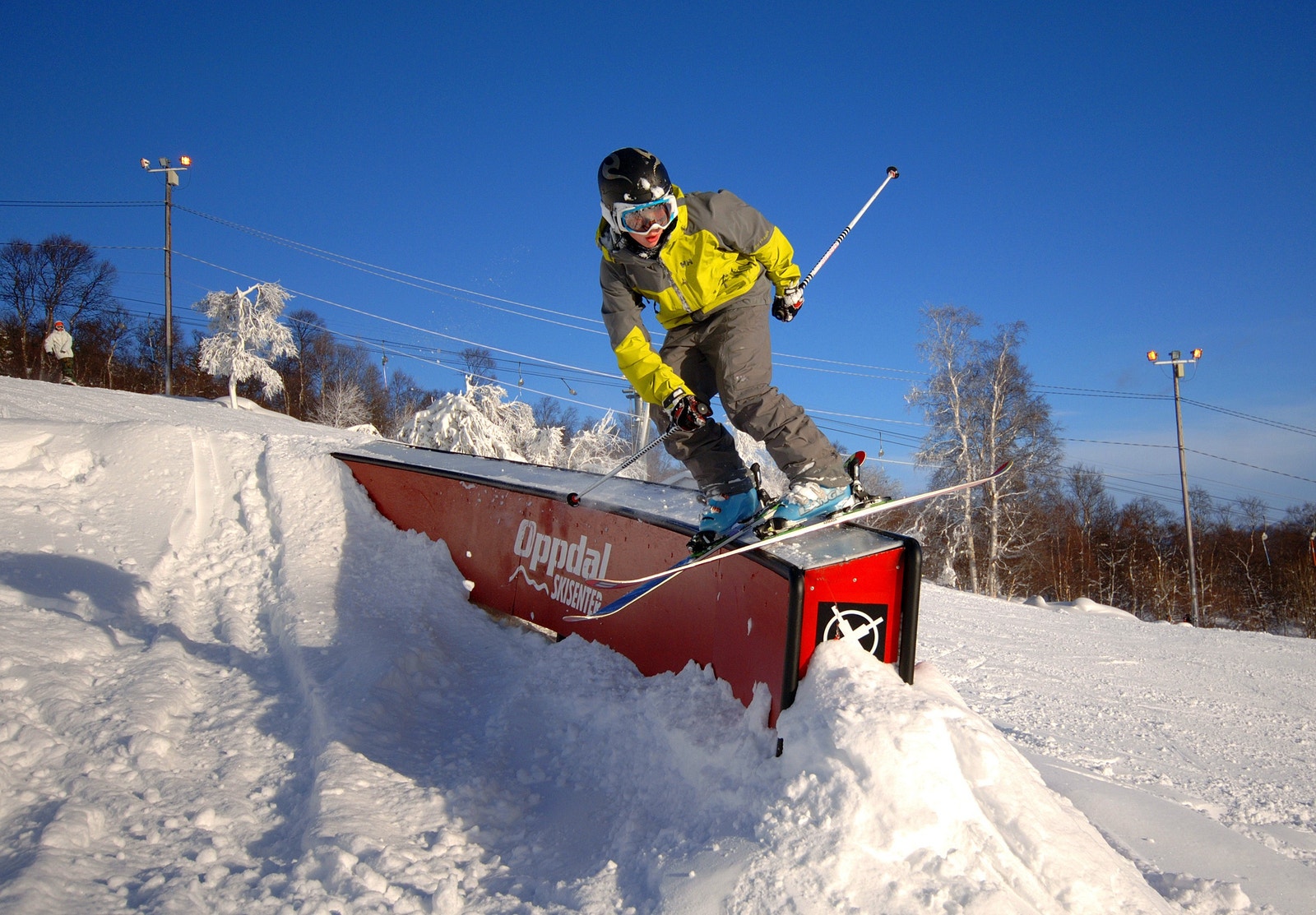 fra alpinbakken på Oppdal Galleribilde