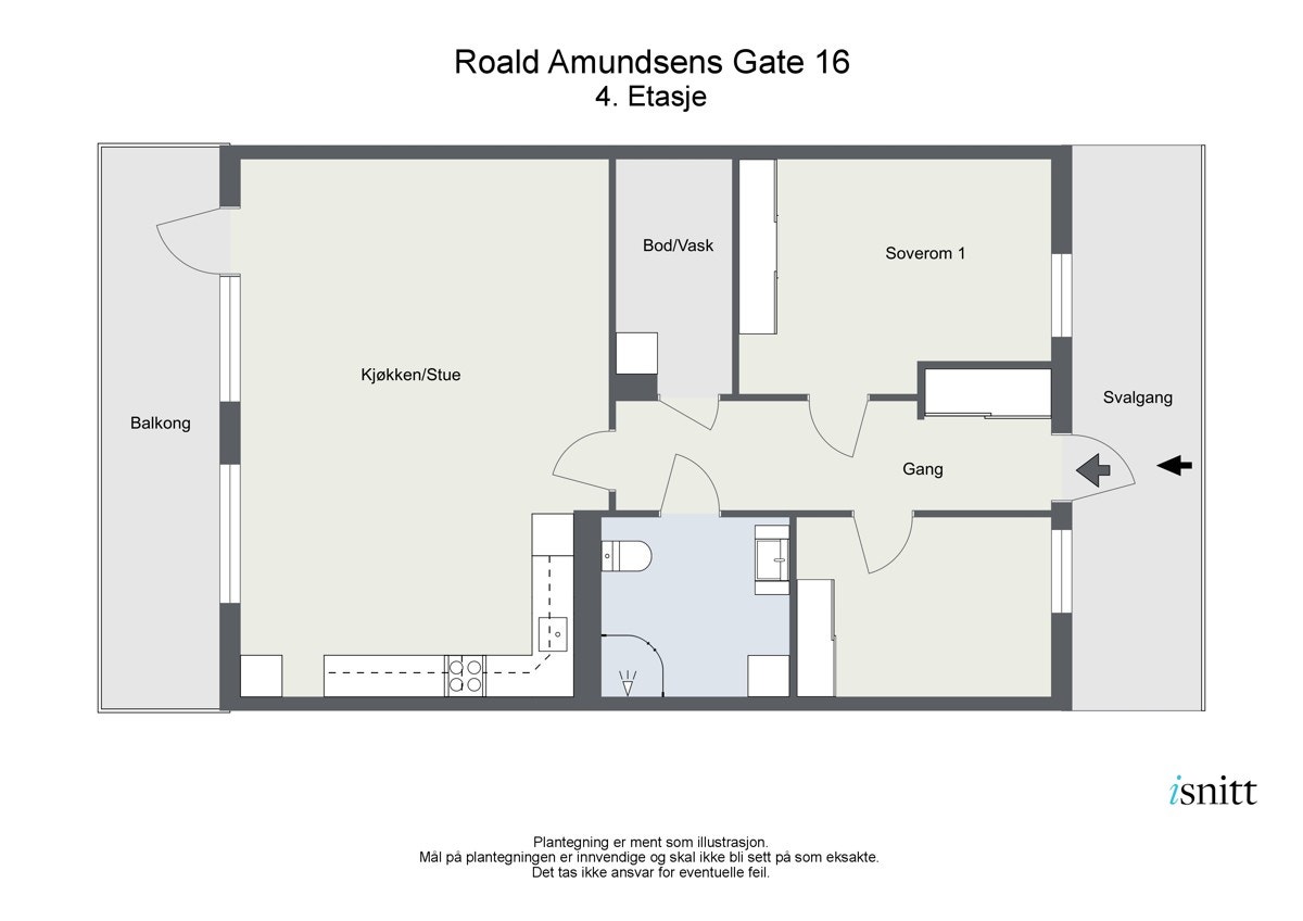 Planløsningen Galleribilde