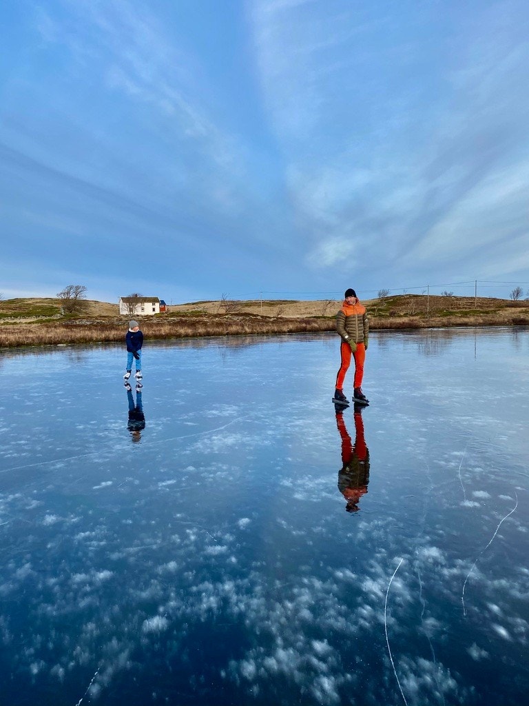 Skøyteis. Galleribilde