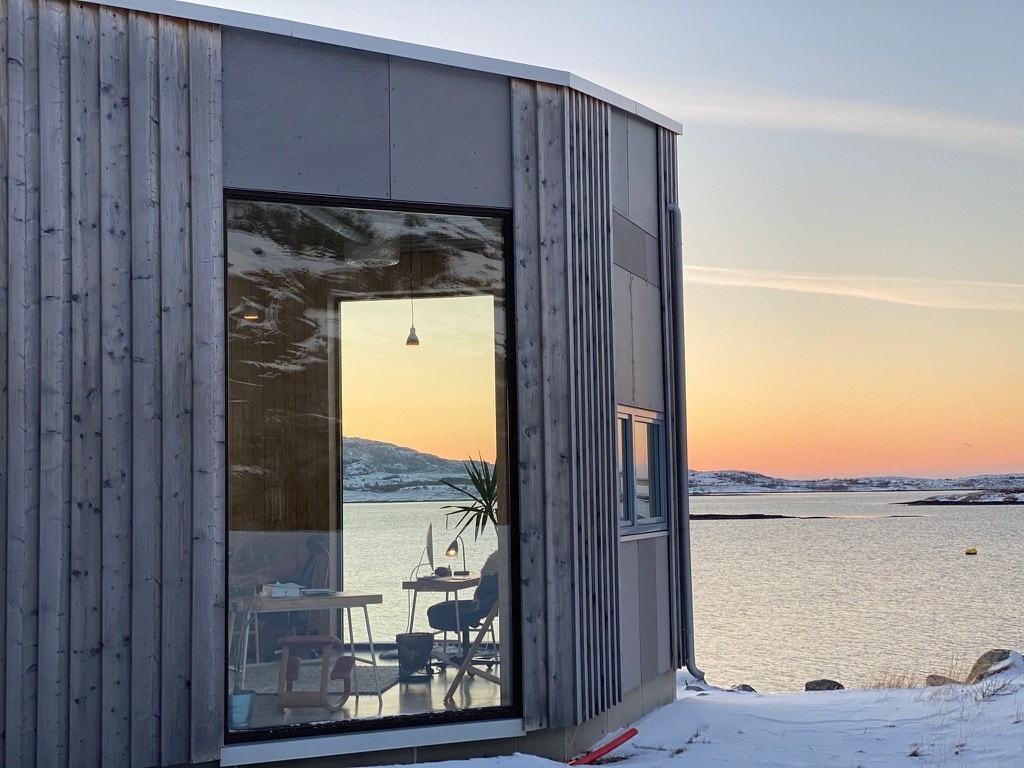 Kontorhotell sett fra utsida. Galleribilde