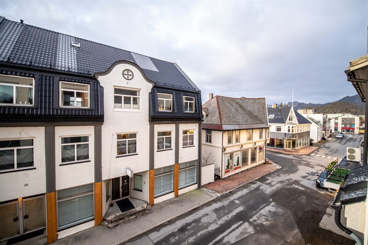 Utsikt fra balkong Galleribilde