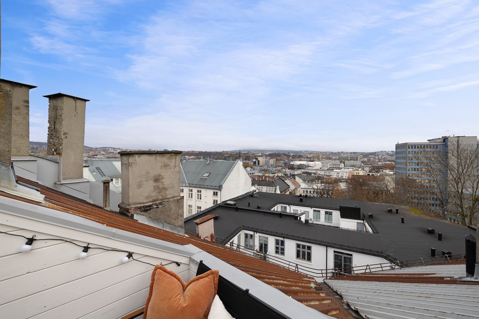 Fantastisk utsikt over store deler av Oslo Galleribilde