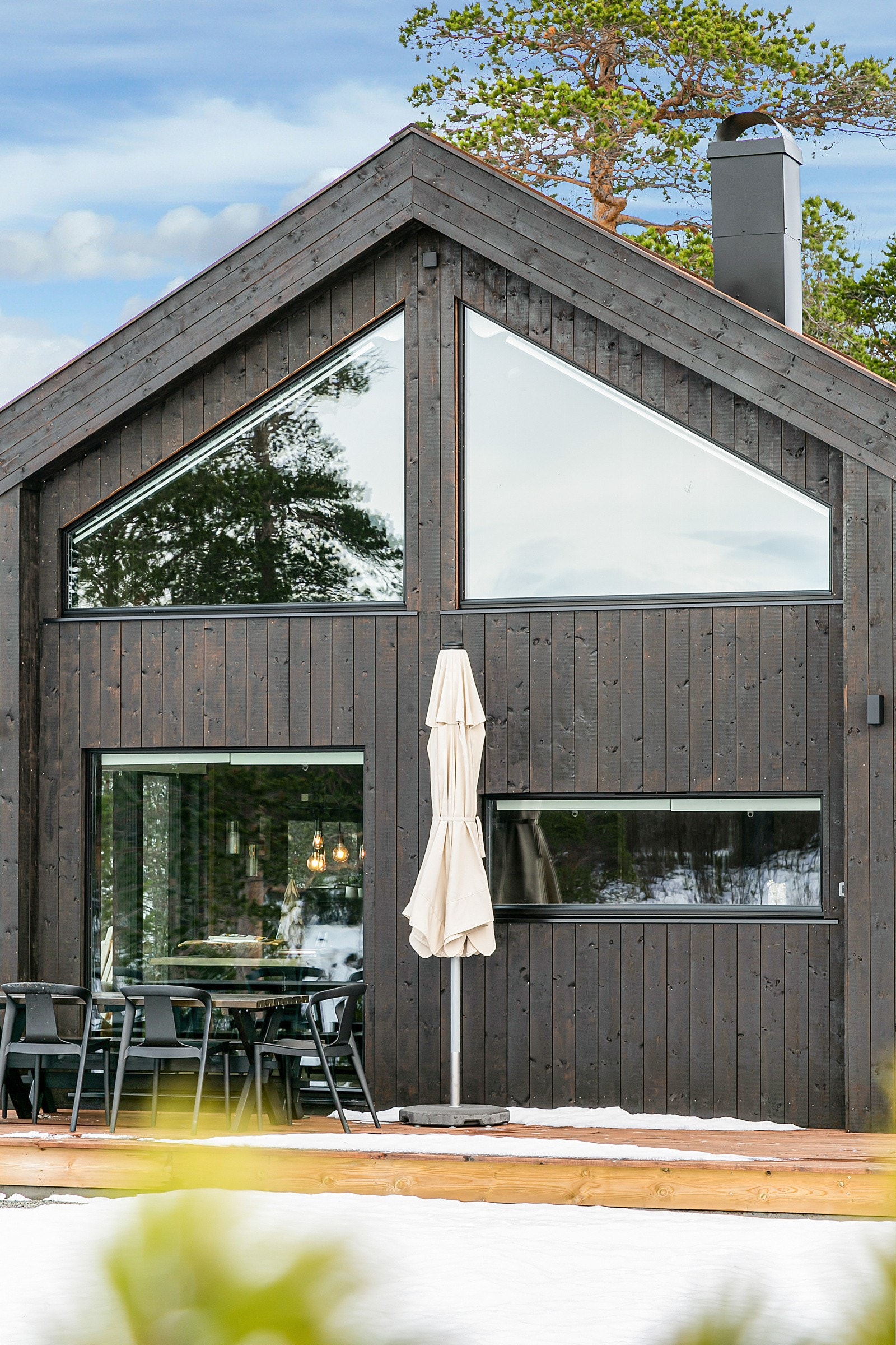 Eksempel på fasade Galleribilde