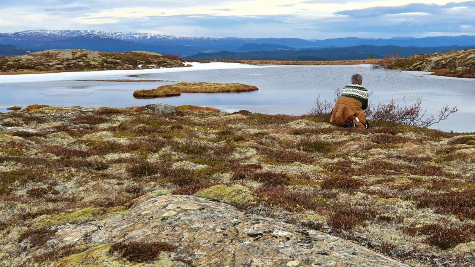 Litjfjellet hyttefelt med omland byr på svært gode turmuligheter igjennom hele året Galleribilde