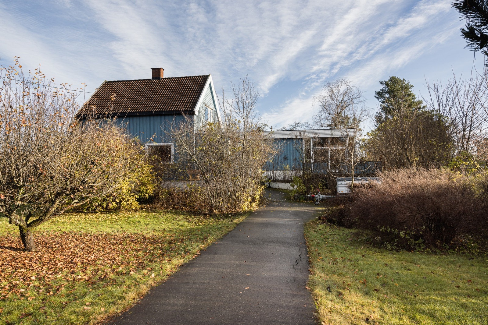 Boligene på oppført hhv. 1929 og 1967. Galleribilde